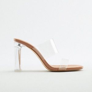 Zara Clear Heels